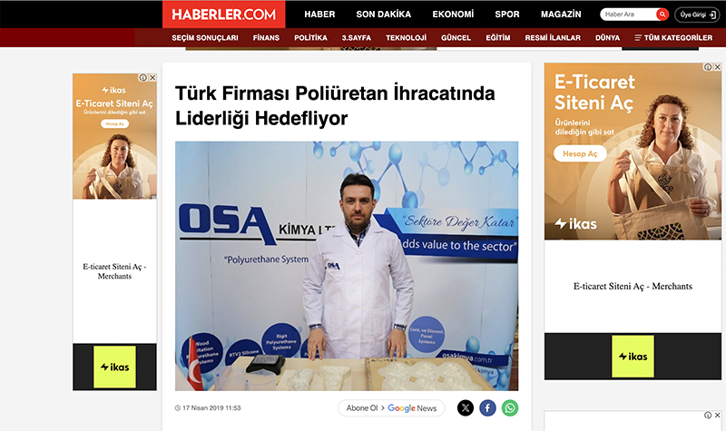 Haberler.com İnternet Sitesi